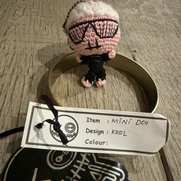 BNWT KARL LAGERFELD MININDOLL RARE COLLECTIBLE - Picture 2 of 4
